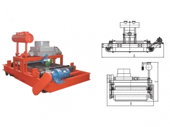 強(qiáng)迫油循環(huán)帶式電磁除鐵器